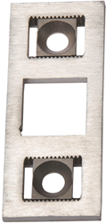 ASSA ABLOY N6901 Sluitplaat | RVS 24x60x3mm rechthoekig | geschikt voor bovenvergrendeling N5110DM| DR 1+2+3+4 - 10049744