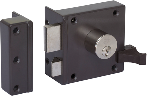 Lips 1753 Cilinderoplegslot met vaste buitencilinder | dag- en nachtschoot | SKG** | DM 50mm | draairichting 1. - 7956073