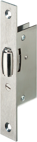 Lips 2072 Rolschootdeurslot | voorplaat messing 25x150mm rechthoekig | DR 1+2+3+4 - 7326050