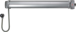 JPM FC-EA-10 JPM Elektromechanische paniekbalk Fluid Control - Uit- en Ingang | type: C | 1 punt | kruk | kleur: aluminium | lengte: 835 mm | inkortbaar tot: 618 mm. - A000320017