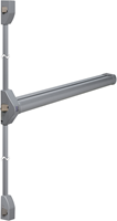 Lips FLBT101Z Paniekopener Freedom Line Model T | met duwbalk | 2 - 3 sluitpunten zijwaards met nachtschootblokkering | 1160mm kleur rood/zilvergrijs. - 7225496