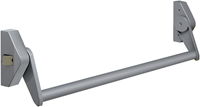 Lips FLAT101E Paniekopener Freedom Line model T | met duwstang | 1 sluitpunt met nachtschootblokkering | 1160mm kleur zilvergrijs/zilvergrijs. - 7225504