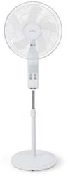Nedis SmartLife Ventilator | Wi-Fi | 400 mm | Verstelbare hoogte | Draait automatisch | 3 Snelheden | Tijdschakelaar | Afstandsbediening | Android / IOS | Wit - FNST17CWT40W