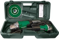 Hikoki G23SW2 GPZ - G13SR4 + G23SW2 HAAKSE SLIJPMACHINESET IN KOFFER - G23SW2CPZ
