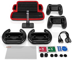 Nedis Gaming Starter Kit | Geschikt voor: Nintendo Switch (OLED) | 13-in-1 - GNSWKIT110BK