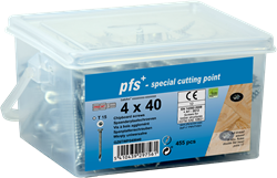 pgb-Europe PGB-FASTENERS | Spaanplaat schroeven pfs Torx 4x50 Zn/Emmer 385 | 385 st - GZ6TWP040050