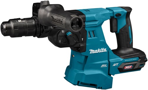 Makita HR012GU202 | XGT accu combihamer 40V Max SDS-Max 5.8J + stofafzuiging in Mbox (2x 4.0Ah BL4040F accu + DC40RA snellader) - HR012GU202-3