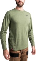 Milwaukee HT LS GN XL T-shirt Hybrid long sleeve green XL - 4932493001-2