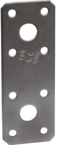 Connex Verbindingsplaat 92X35X2 Rvs - HVRS1400
