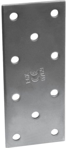 Connex Verbindingplaat 100X40X2 Rvs - HVRS1550