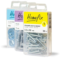 Homefix Profielplaatschroef Vz 6K Zwart Ral9005 4.8X20 | 20 stuks - 6701.21.30020-2