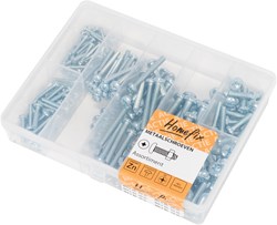 Homefix Organizer 7-Vaks Metaalschroeven Vz Ck Sl + Moer - 8900.01.34000
