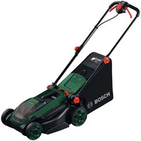 Bosch Groen Accumaaier Rotak 18V2-38 | Incl. 2 x 18 V Li-Ion accu (4,0 Ah) + AL 2x18V-88 Lader + Mulchplug - 06008B9M00