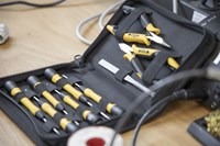Wiha Gereedschapset ESD tangen, schroevendraaiers, pincet 10-delig incl. gereedschapetui (43994) - 43994 - 43994-2