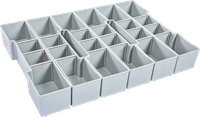 L-BOXX Inzetbox U3 grijs - 6100000404