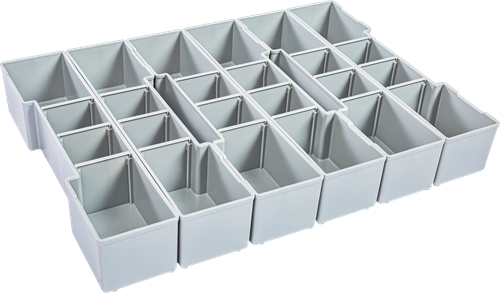 L-BOXX Inzetbox U3 grijs - 6100000404