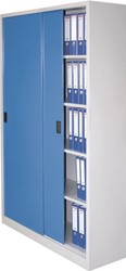 Huvema BLUE-LINE Kantoor en magazijnkast BL 4SH, 1200x400x1950 OC - K6520 - K6520