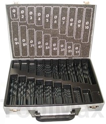 Labor 170 delige boren set | HSS rolgewalst - KA020170