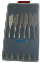 Labor 6 delige speedboren set (12-22mm) - KA050060