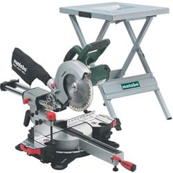 Metabo KGS 216 M  Afkortzaag + UMS onderstel | 1500 Watt met trekfunctie - 690647000