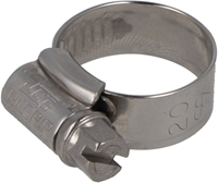 Hoenderdal Slangklem RVS A2 Hi-Grip 13-20mm | 50 stuks - 8601.30.10010