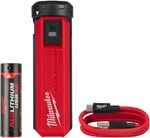 Milwaukee L4 PPS-301 L4 NRG pack, 1 x 3,0 Ah, lader USB - 4932493335