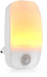 Nedis Nachtlampje met Stekker | Bewegingssensor | 0.55 W | 11 lm | Warm Wit - LNLW10WT