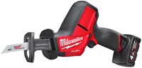Milwaukee M12 CHZ-402C | M12 FUEL Accu Reciprozaagmachine 12V in koffer (2x 4.0Ah accu + lader) - 4933500571-2
