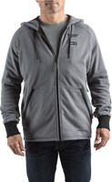 Milwaukee M12 HHGREY4-0 (M) M12 verwarmde hoodie, grijs, M - 4932480067