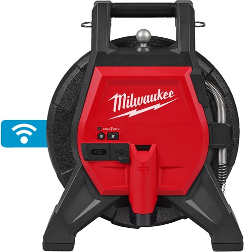 Milwaukee M12 SICO20-0 M12™ Accu Riool Inspectiecamera | Extra Flexibel | HDR | 18mm | lengte 20m | ONE-KEY™ - 4933498231