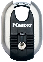Masterlock 60mm stainless steel body Titanium reinforced - octagonal boron-carbid - M187EURD