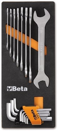 Beta Soepele voorgevormde kunststof inzetbakken M33 leeg MV33 - 024510033