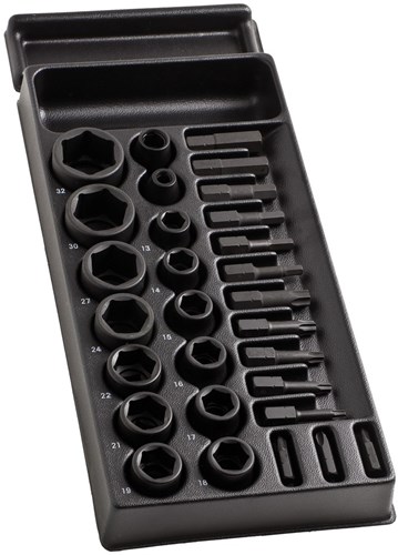Facom module slagmoerdoppen 1/2" en bits - mod.ns2