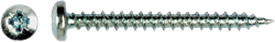 pgb-Europe PGB-FASTENERS | Spaanplaatschroef panhead Ø 4,5x40 Zn Pz2 PGWCZV001004500403
