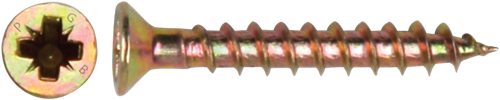 pgb-Europe PGB-FASTENERS | Spaanplaatschroef VZK-Z Ø 3,00x12 ZnGeel PGWVKV002003000123