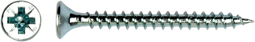 pgb-Europe PGB-FASTENERS | Spaanplaatschroef VZK-Z Ø 4,0x70 Zn | 500 st PGWVZV001004000702