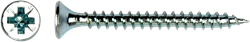 pgb-Europe PGB-FASTENERS | Spaanplaatschroef VZK-Z Ø 5,0x50 Zn | 500 st PGWVZV001005000502