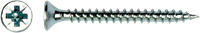 pgb-Europe PGB-FASTENERS | Spaanplaatschroef VK-Z Ø 3,5x20 Zn | 200 st - PGWVZV001003500203
