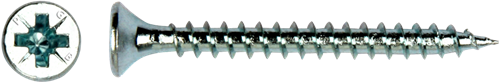 pgb-Europe PGB-FASTENERS | Spaanplaatschroef VK-Z Ø 5,00x50 Zn | 200 st - PGWVZV001005000503