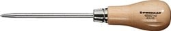 Promat Priem | met ronde punt | houten heft | totale lengte 190 mm - 4000827142 - 4000827142