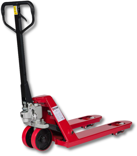 Weldon Palletwagen Kort | 2500KG | 800 mm | Nylon | Tandem - QRND80