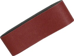 Makita Accessoires Schuurband 457 x 76 mm red assorti K60/80/120 76x457 Red - P-37166