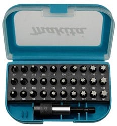 Makita Accessoires Schroefbitset "TORX" 31-dlg - P-73352