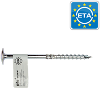 pgb-Europe PFS+ Flenskophoutschroef Flenskop Ø6x140 Zn TX30 | 100 st | PFETTG00100600140P