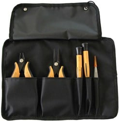 Piergiacomi Set van 5 verschillende handgereedschappen (1 pincet, 1 zijkniptang, 1 tang en 2 schroevendraaiers) - PG-KIT5-1