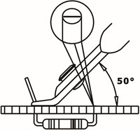 Piergiacomi 50° schuine kniptang - PG-TR2550-3