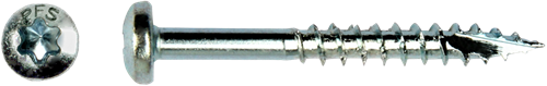 pgb-Europe PGB-FASTENERS | Spaanplaatschroef pfs+ PH-T Ø 6,00x80 Zn T30 | 200 st PFWCTG001006000803