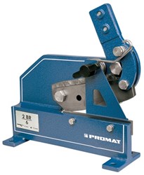 Promat/Tecwerk Plaat-/rondstaalschaar | 2BR/6 | meslengte 180 mm | staalplaat 70 x 6 mm rond staal 13 mm - 4000810999