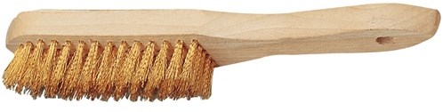 Promat/Tecwerk Staalborstel | lengte 295 mm | 0,3 mm messing | 5-rijig - 4000841035