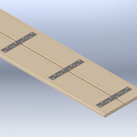GB koppelanker 400x30x2 verzinkt etiket | 1 stuk - 17211400-2